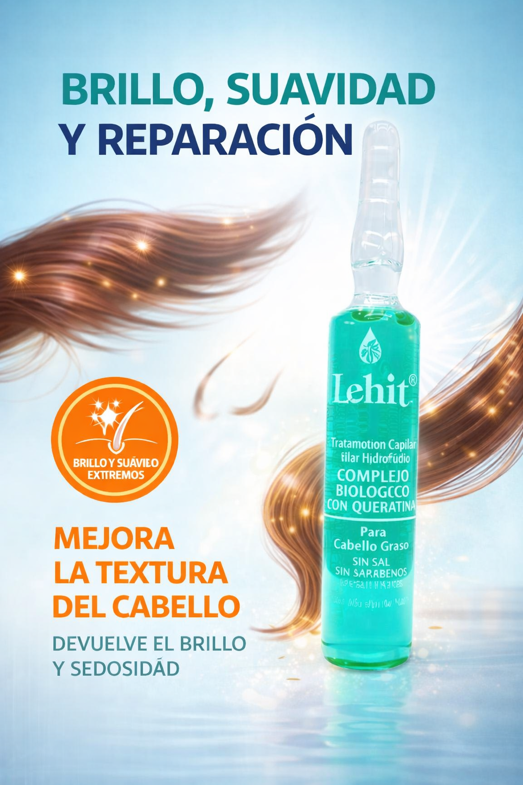 AMPOLLETA (COMPLEJO BIOLÓGICO CON QUERATINA)