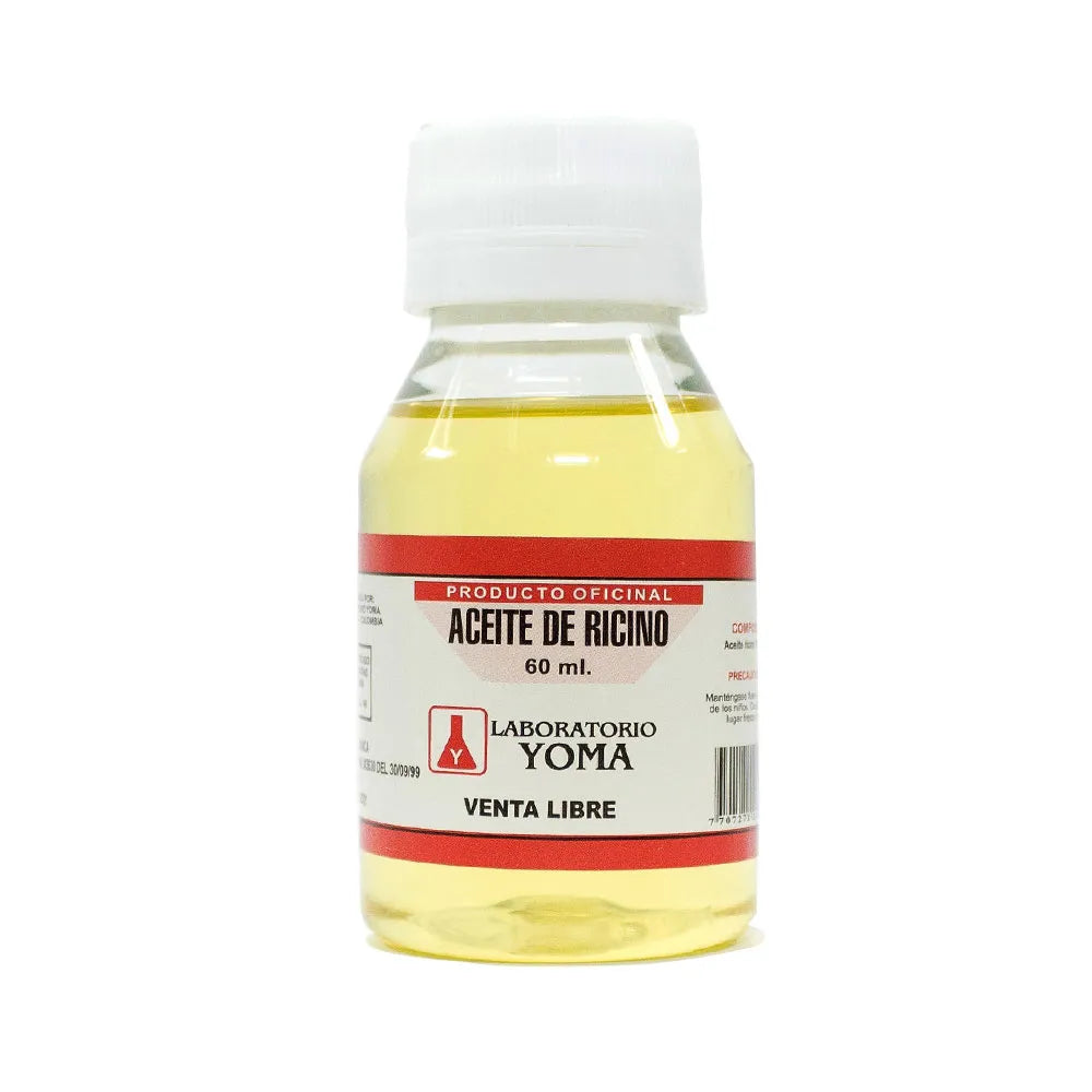Aceite de Ricino Yoma — Hidratante Natural para Piel, Cabello, Cejas y Pestañas