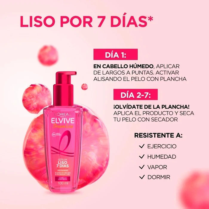 Sérum Capilar Dream Liso Anti Frizz 100ml Elvive